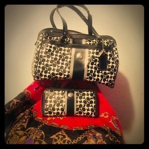 Coach Handbag with Wallet